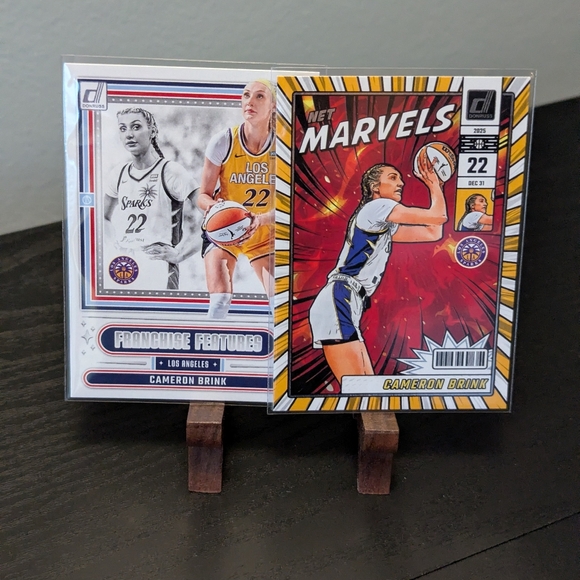 2025 Panini Donruss WNBA Basketball Set CAMERON BRINK Net Marvels Franchise Feat - Picture 1 of 5